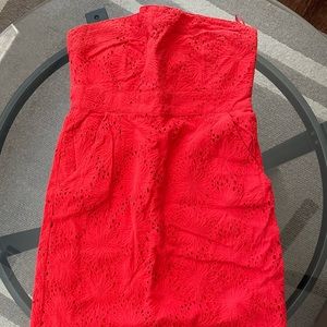 New York and Company, orange dress, size 6